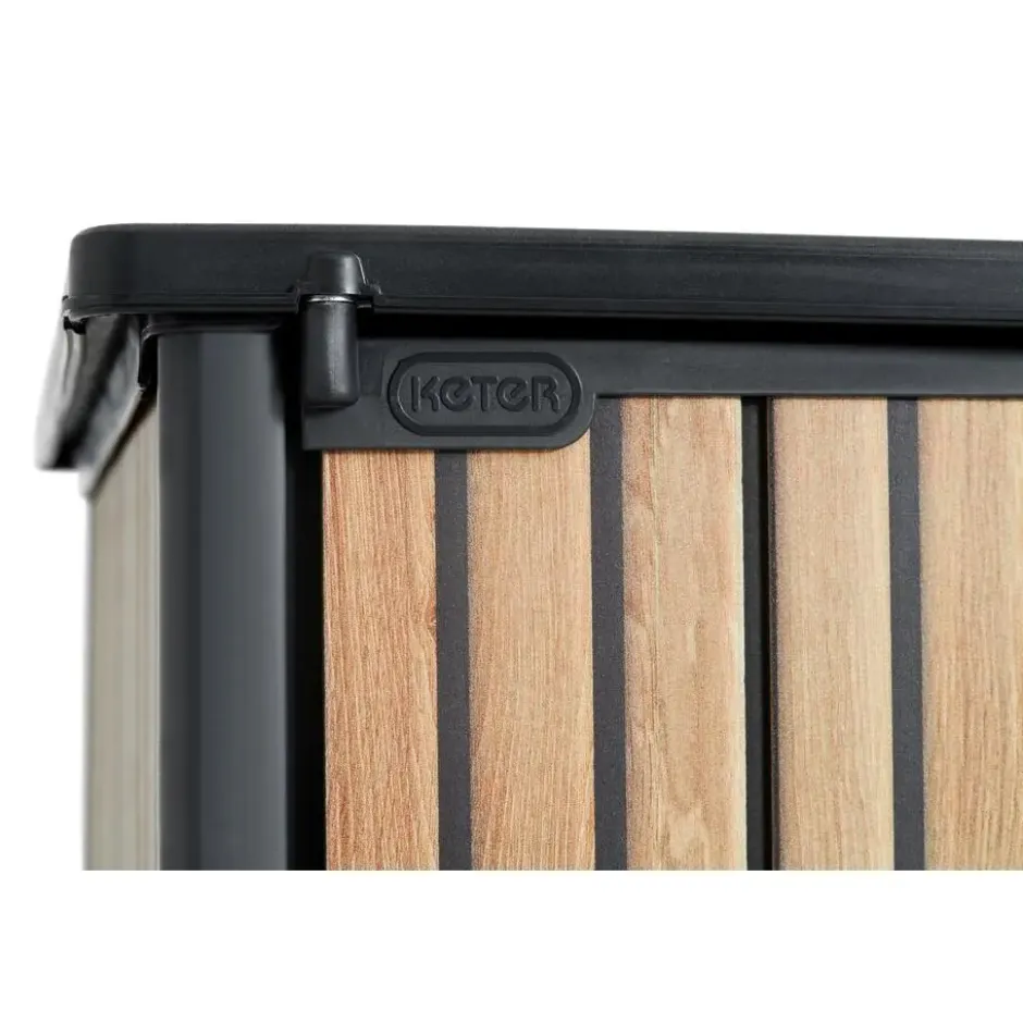 Keter Venetian Opbergkast - 140x73.6x170.4cm - Bruin