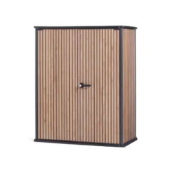 Keter Venetian Opbergkast - 140x73.6x170.4cm - Bruin