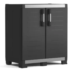Keter XL Garage Lage Kast - 1 Plank - 89x54x99 cm - zwart