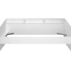 Kinderbed Mees - wit/eiken - 90x200 cm