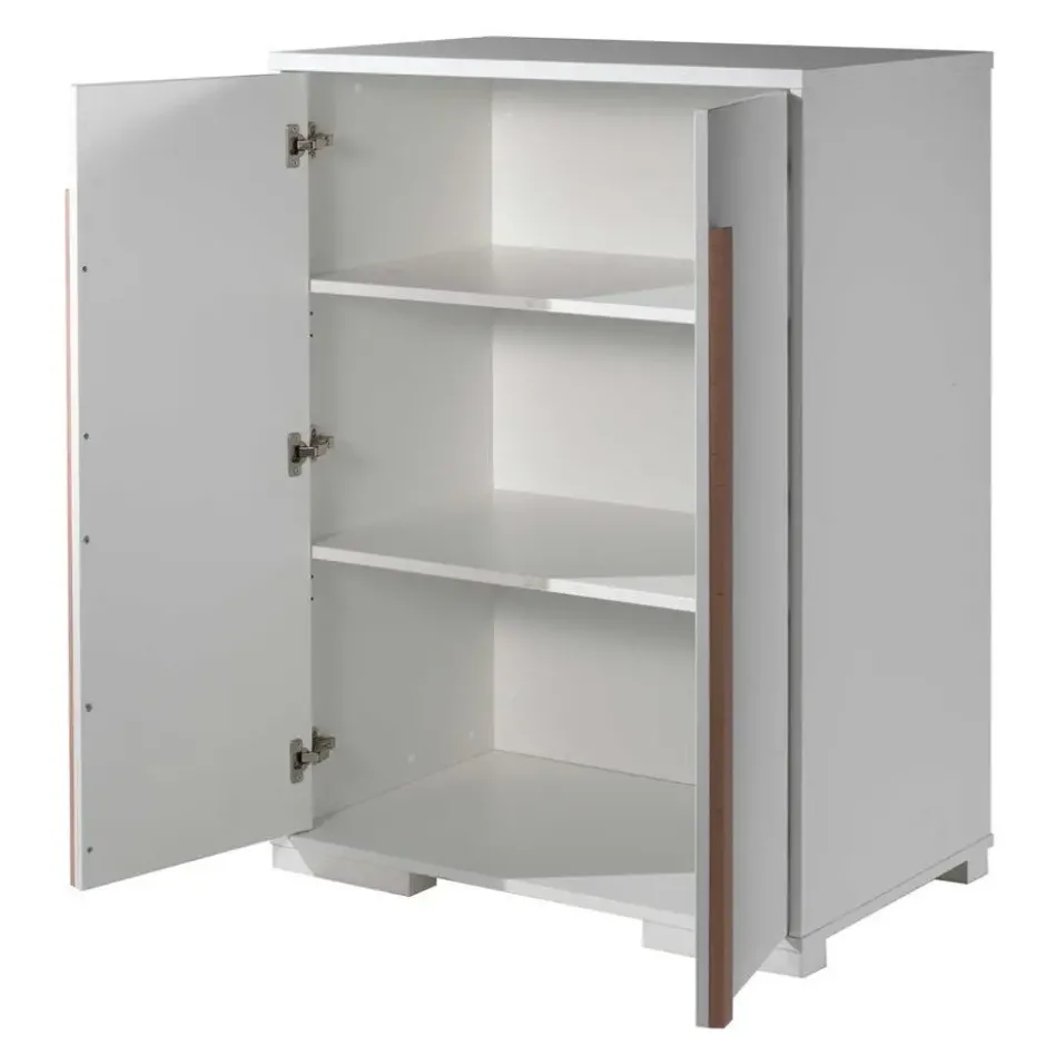 Kinderkledingkast London 98x56x116cm - wit