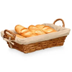 Kipit Storage Rieten mand - gevlochten riet - 39 x 24 x 13 cm