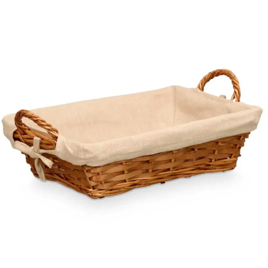 Kipit Storage Rieten mand - gevlochten riet - 39 x 24 x 13 cm