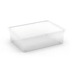 Kis C Opbergbox L - 27L - transparant