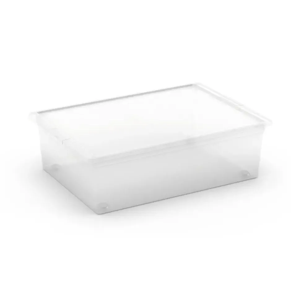 Kis C Opbergbox L - 27L - transparant