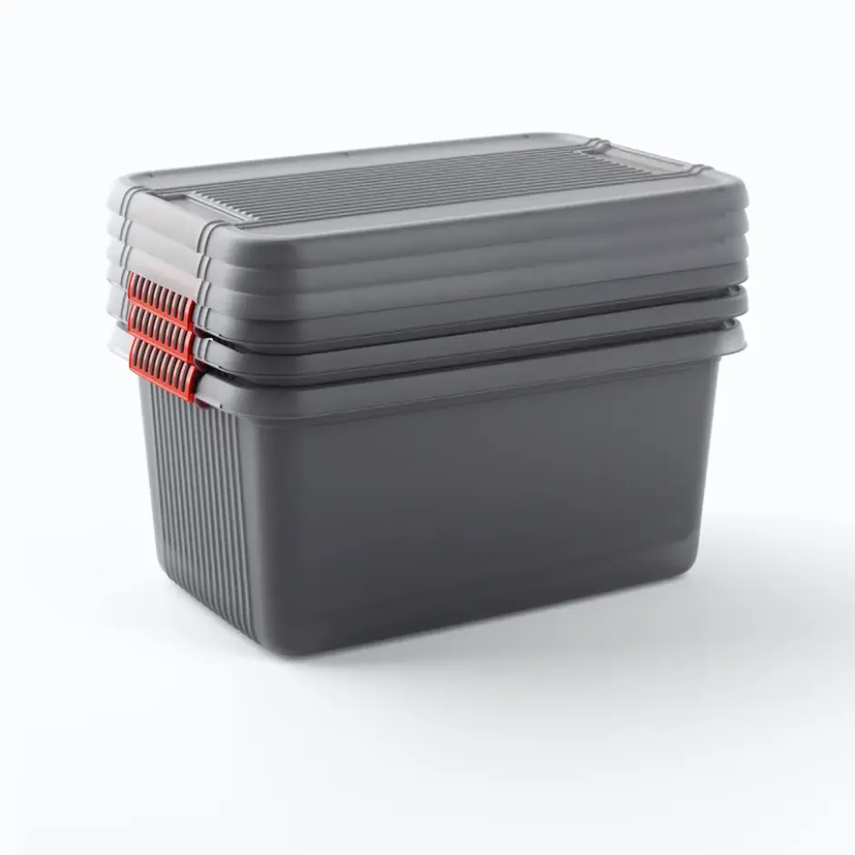 Kis K Latch Opbergbox L - 43L - grijs