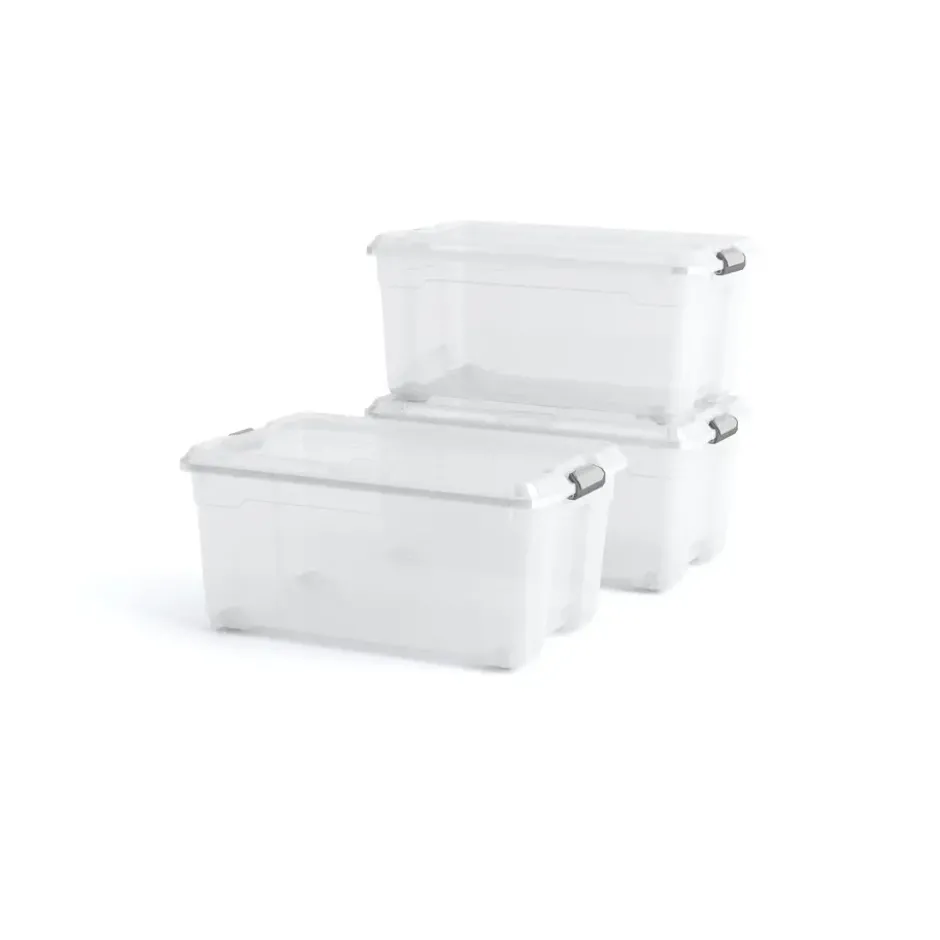 Kis Moover Opbergbox L - 45L - transparant