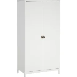 Kledingkast Madeira 2-deurs - wit - 199x102x58 cm