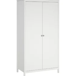 Kledingkast Madeira 2-deurs - wit - 199x102x58 cm
