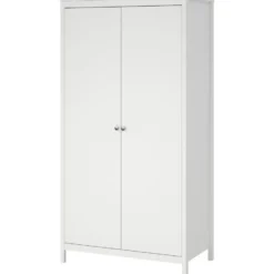 Kledingkast Madeira 2-deurs - wit - 199x102x58 cm