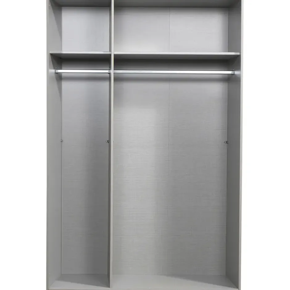 Kledingkast Milaan 3-deurs - greige - 236x135x58 cm