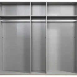 Kledingkast Milaan 5-deurs - greige - 236x225x58 cm