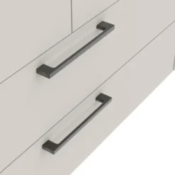 Kledingkast Penrith 3 deurs - greige - 204x145x58 cm