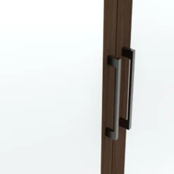 Kledingkast Penrith 4 deurs - walnoot - 204x181x58 cm