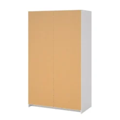 Kledingkast - Schuifdeur - 3 Lades - Wit - 119x60x200cm - Ylva