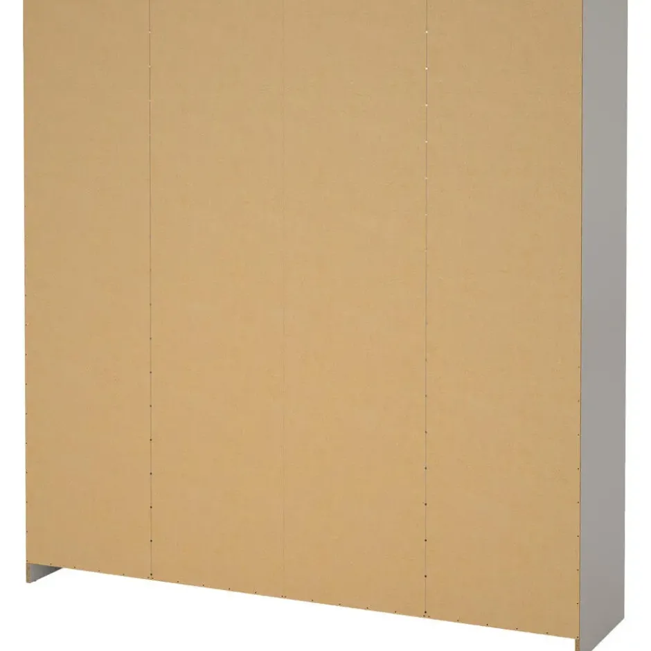 Kledingkast Sprint 4-deurs - greige - 200x196x50 cm