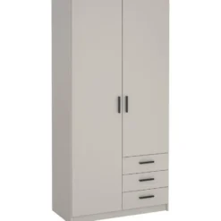 Kledingkast Sprint 2-deurs - greige - 200x98,5x50 cm
