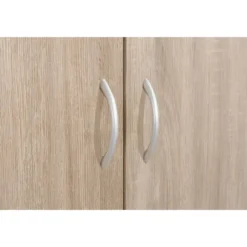 Kledingkast Varia 3-deurs - licht eiken - 175x146x50 cm