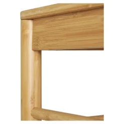 Kledingrek Naturel Bamboe - 14x39x165cm - Ember