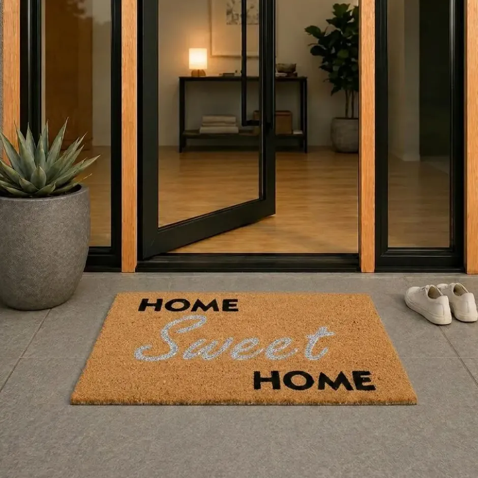 Kokosmat 'Home Sweet Home' - 50x80 cm