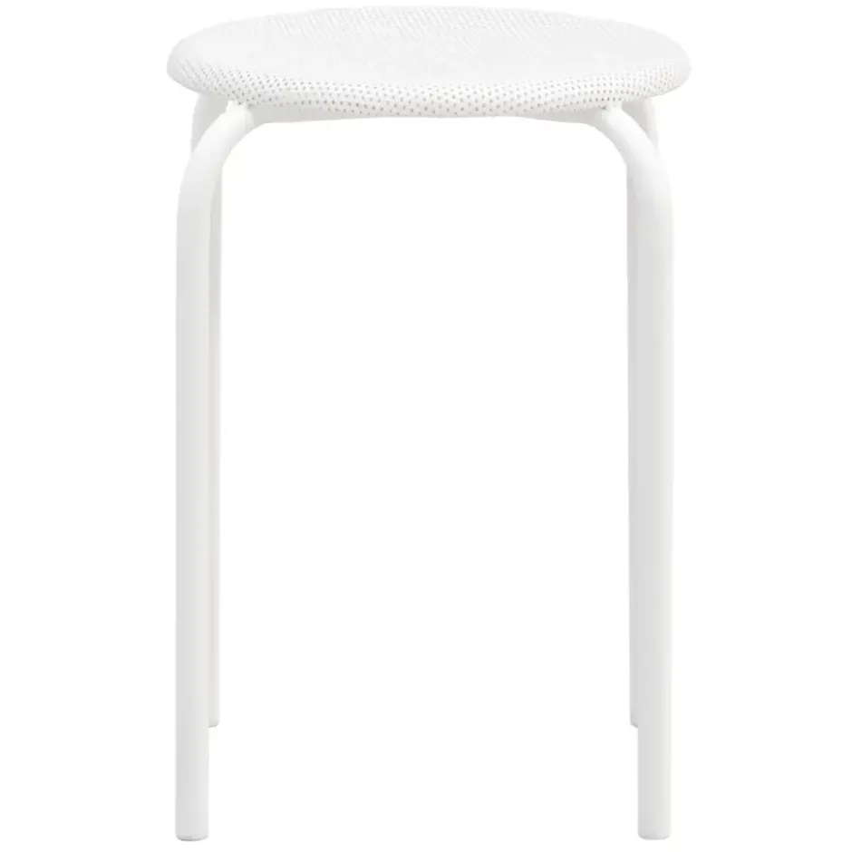 Kruk Lot - wit - 45xØ29,5 cm