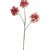 Kunstbloem Dahlia Spray - roze - 65 cm