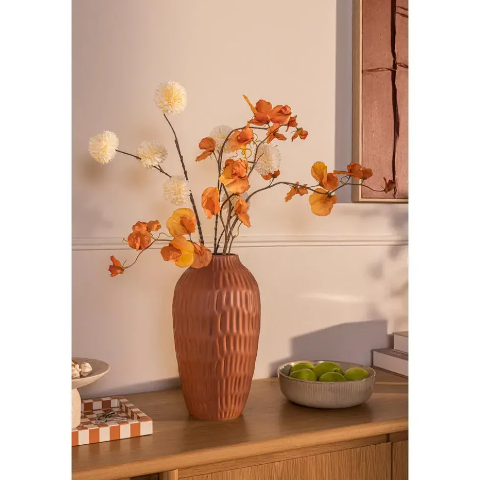 Kunstbloem Pompom off white - 97 cm