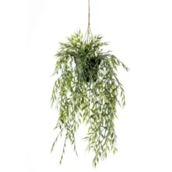 Kunstplant - Bamboe - Groen - 50 cm - Hangende Pot