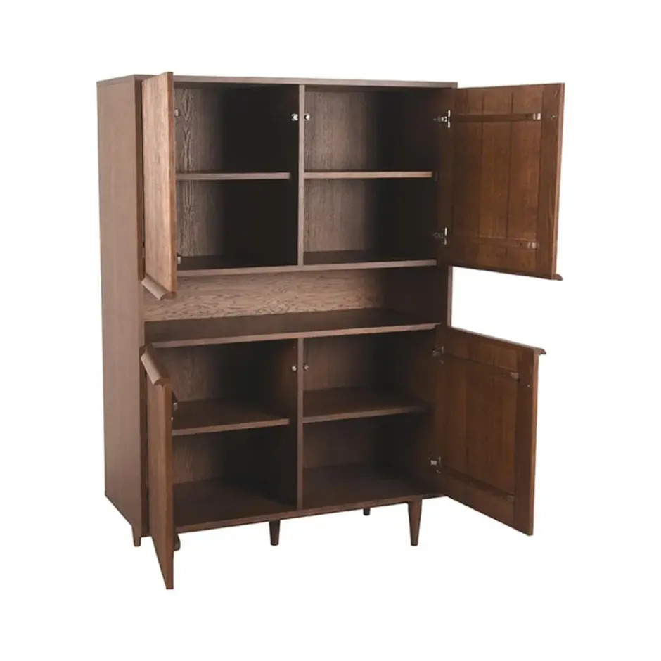 LABEL51 - Bergkasten Jule - Walnoot - 49x110x158cm