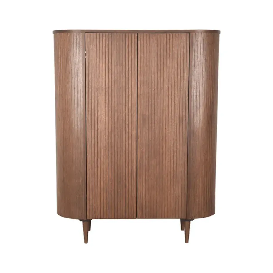 LABEL51 - Bergkasten Oliva - Walnoot - 47x125x158cm