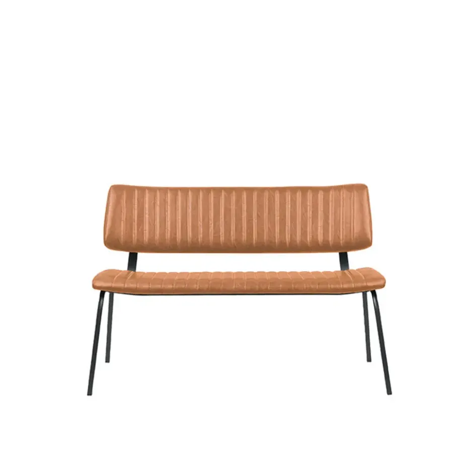LABEL51 - Eetkamerbanken Gusto - Bruin - 63x120x81cm