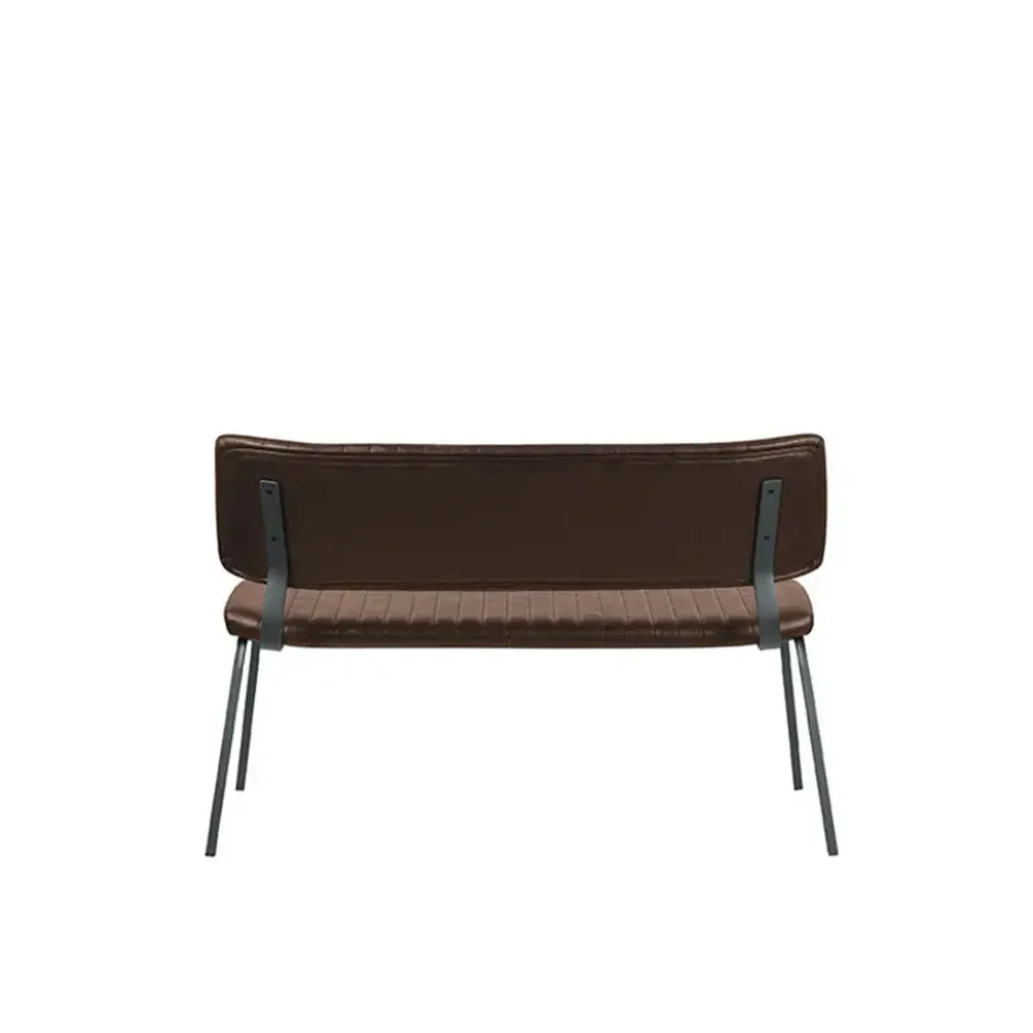 LABEL51 - Eetkamerbanken Gusto - Bruin - 63x120x81cm