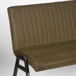 LABEL51 - Eetkamerbanken Matz - Groen - 62x145x86cm