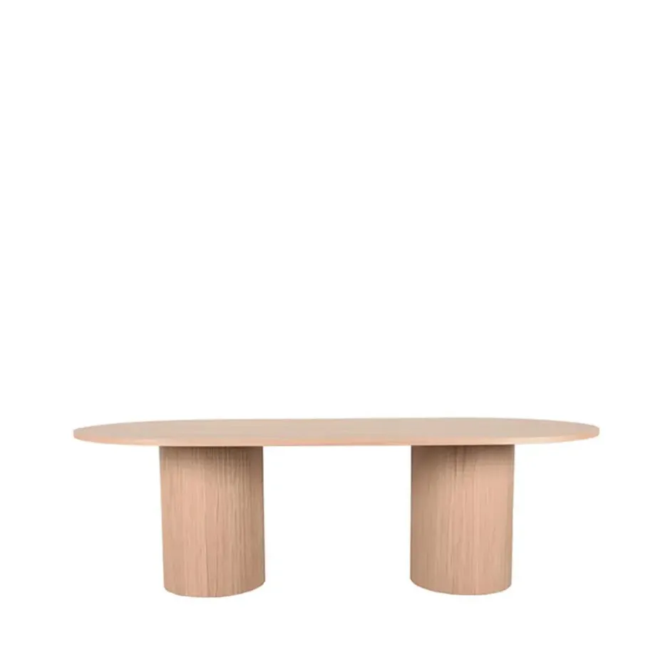 LABEL51 - Eetkamertafel Oliva - Beige - 120x240x75cm