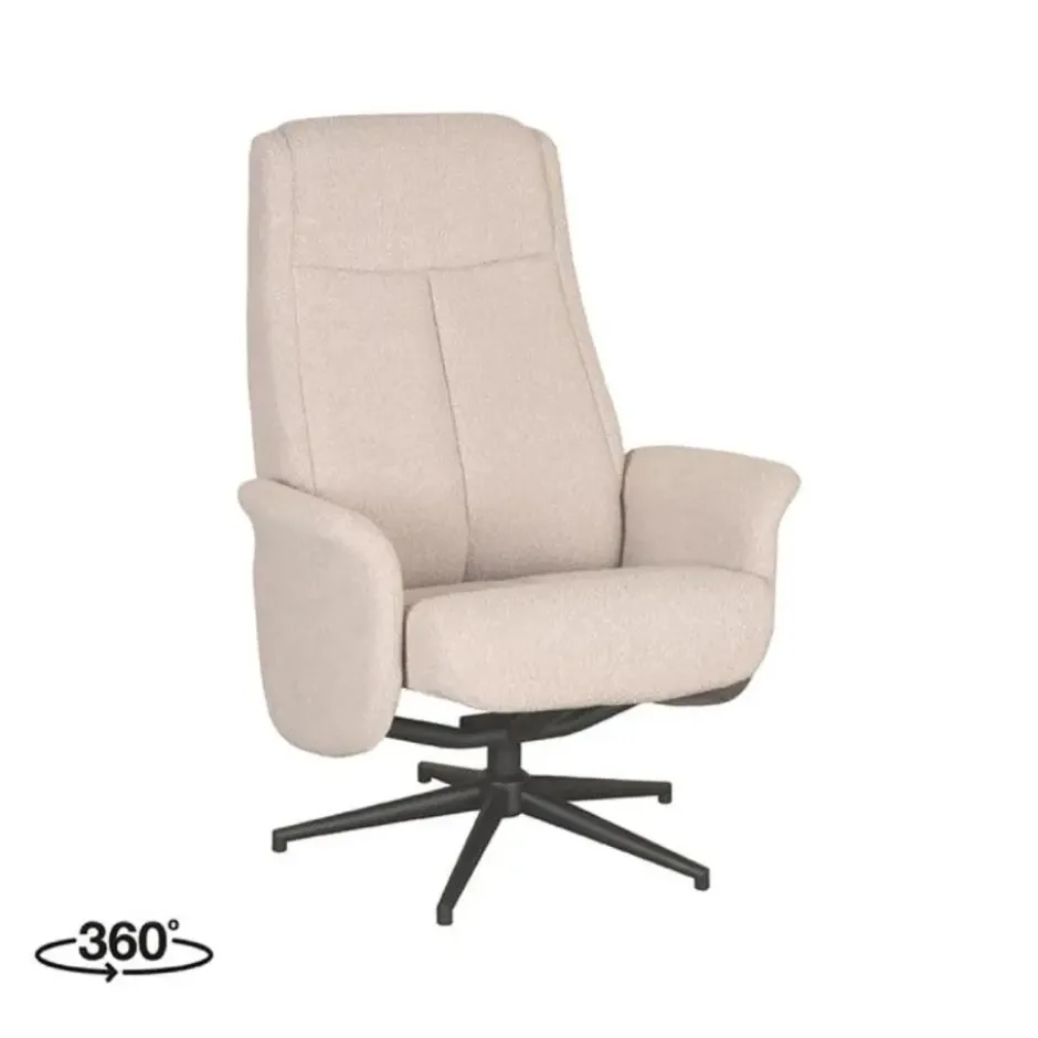 LABEL51 - Fauteuil Bergen - Rood - 76x77x105cm