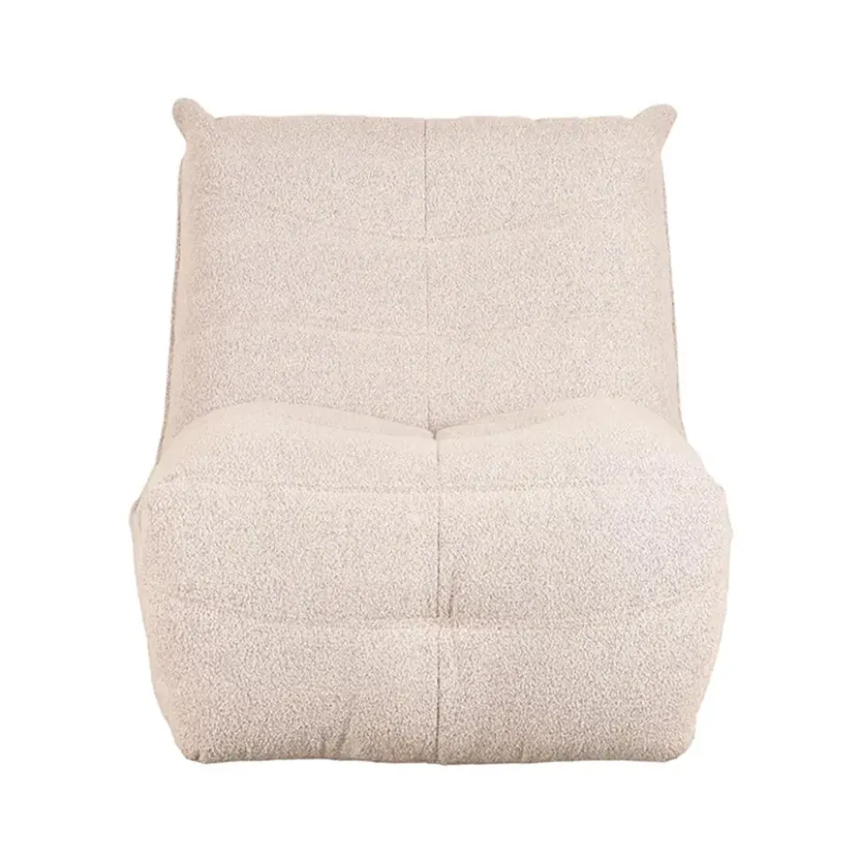 LABEL51 - Fauteuil Take It Easy - Beige - 104x84x94cm