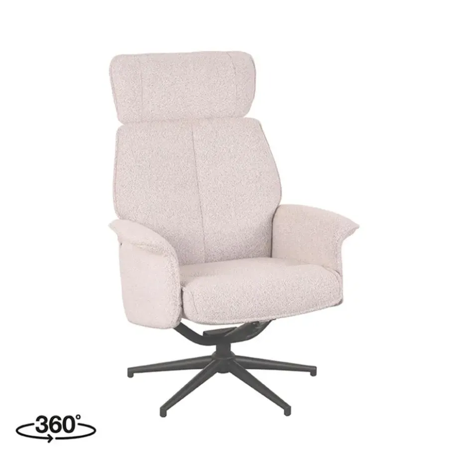 LABEL51 - Fauteuil Verdal - Beige - 79x77x109cm