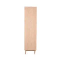 LABEL51 - Vitrinekasten Jule - Beige - 49x100x180cm