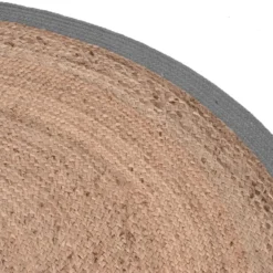 LABEL51 Vloerkleed Jute - Grijs - Jute - 90cm