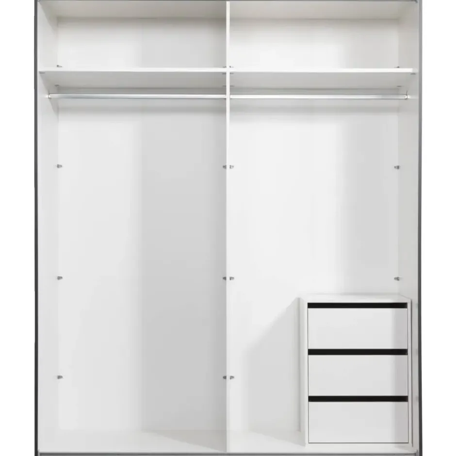 Ladeblok Bergamo - wit - 70,2x51x39,9 cm