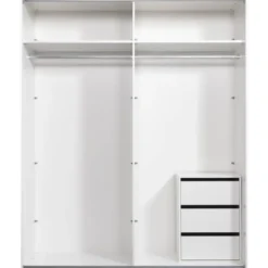 Ladeblok Bergamo - wit - 70,2x51x39,9 cm