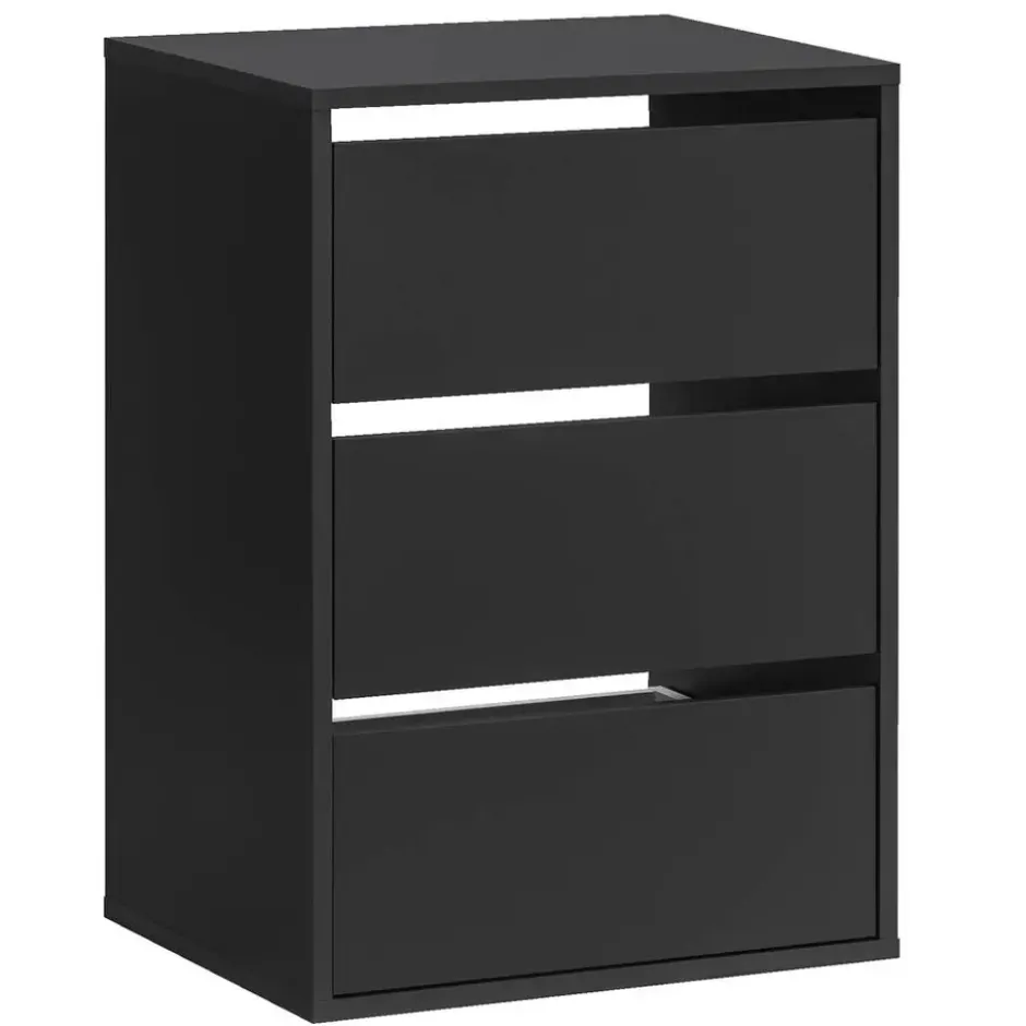Ladeblok Genua - antraciet - 70x50x40 cm