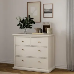 Ladekast Beige - 100x90x50cm - Paris