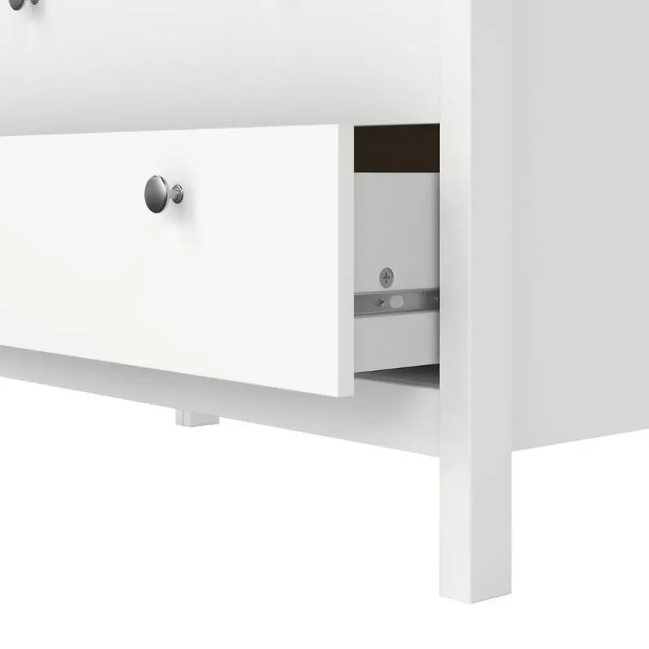 Ladekast Madeira - wit - 80x82x38 cm