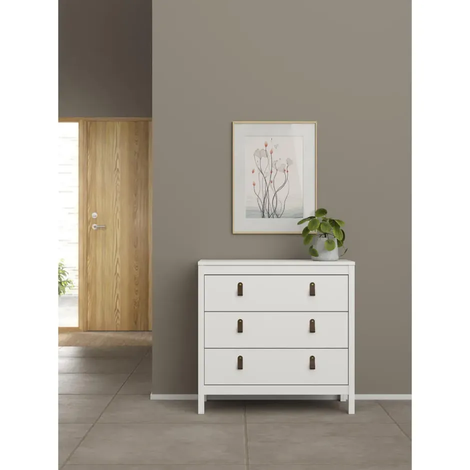 Ladekast Madeira - wit - 80x82x38 cm