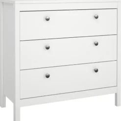 Ladekast Madeira - wit - 80x82x38 cm
