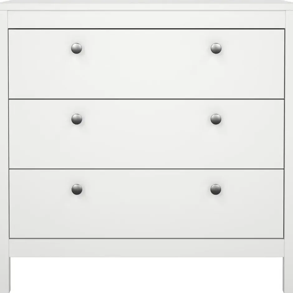 Ladekast Madeira - wit - 80x82x38 cm
