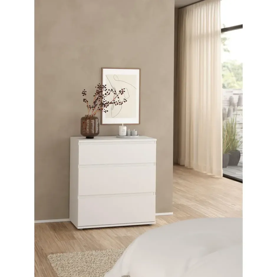 Ladekast Wit - 80x40x85cm - Nova