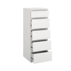 Ladekast Wit - 40x40x105cm - Nova