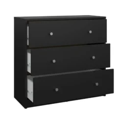 Ladekast Zwart - 72x40x68cm - May